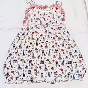 Baby Loren Nautical Themed Baby Dress